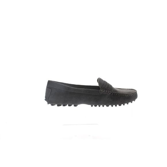 Massimo Matteo Shoes - Massimo Matteo Womens Penny Black Loafers Size 7 Medium (B, M)